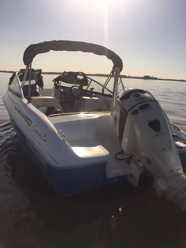 Marine Sur QuickSilver 1600 Evinrude 115HP ETEC