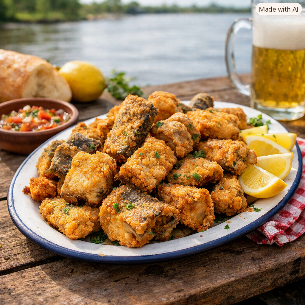 Fritanga de variada del Paraná