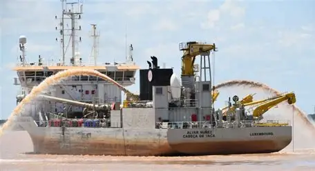 Como afecta el dragado en el río Paraná