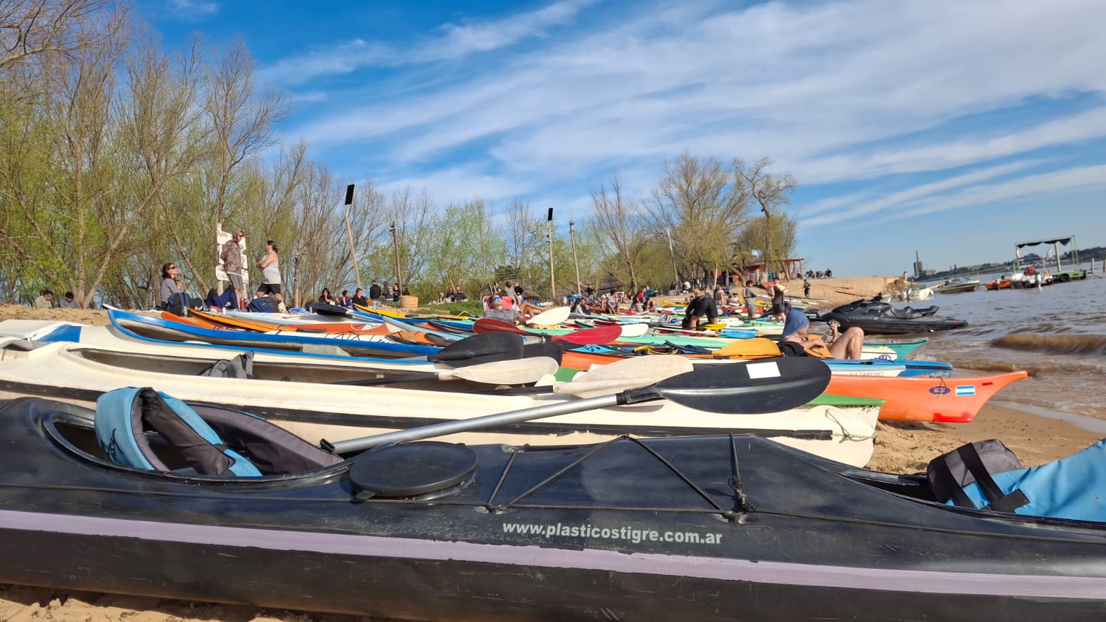 Kayakismo en Rosario: un deporte en plena expansión